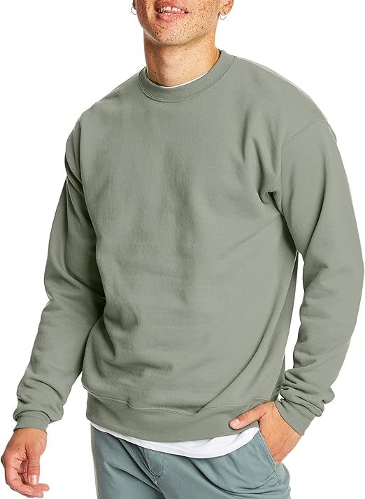 Men’s EcoSmart Fleece Pullover Crewneck Sweatshirt