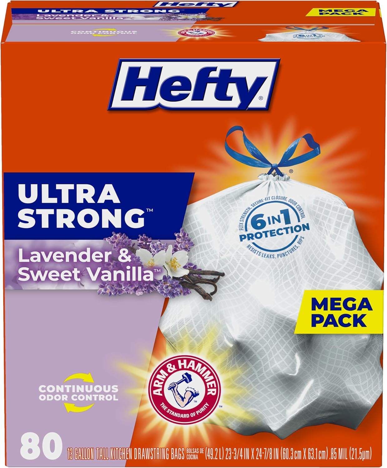Ultra Strong Tall Kitchen Trash Bags