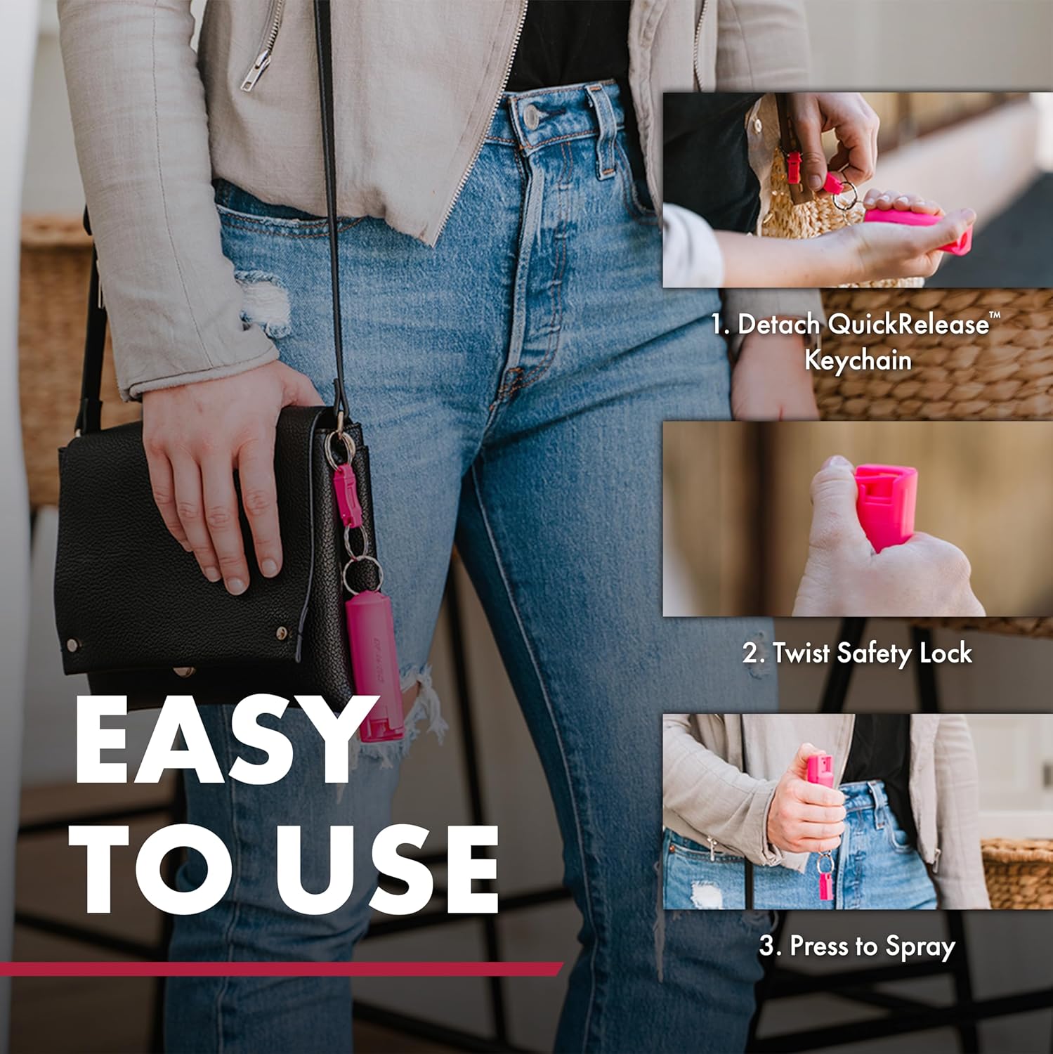 Pepper Spray Keychain - Image 5