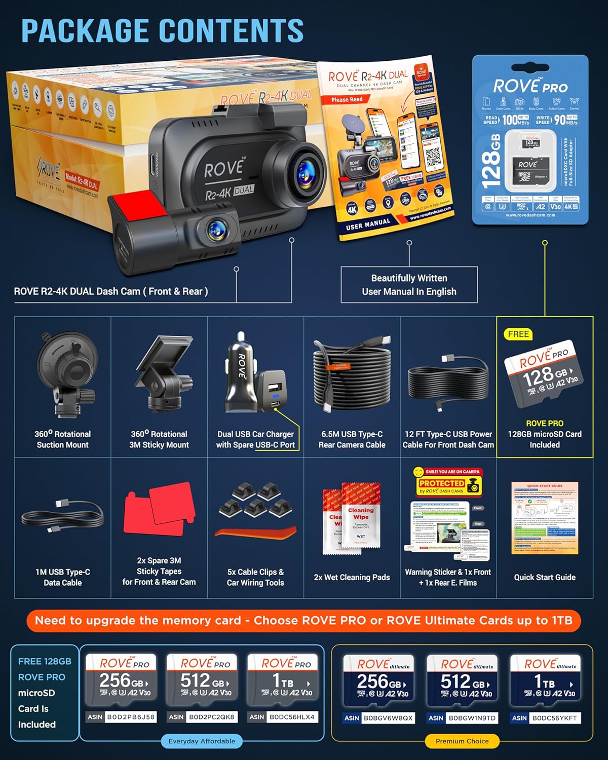 Dash Cam Front and Rear - Image 6
