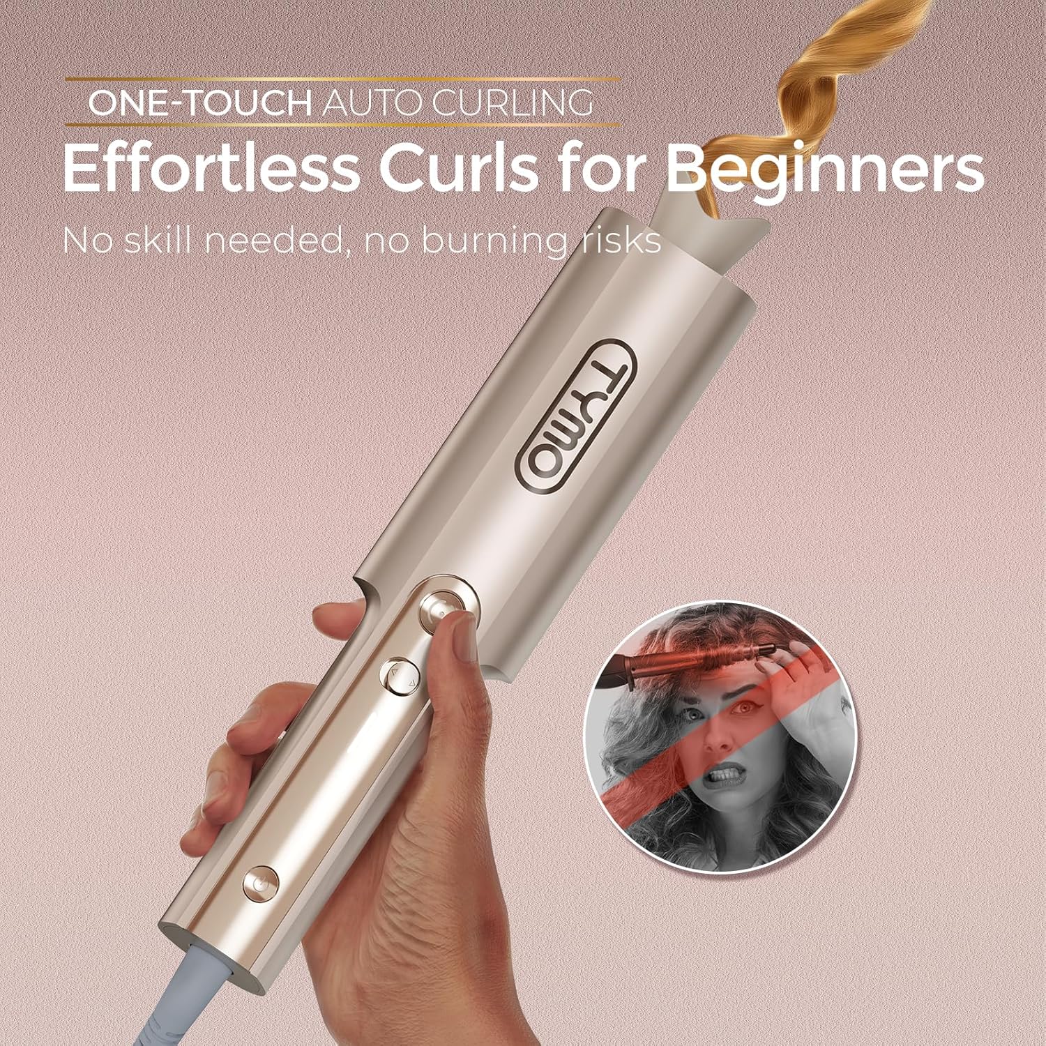 Upgraded Automatic Rotating Curling Iron - Image 3